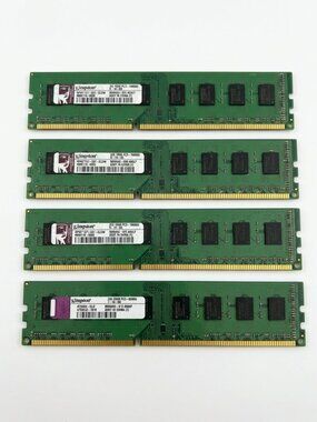 8GB Kingston DDR3 Desktop RAM Memory Lot 4x 2GB PC3-10600U & PC3-8500U DIMM